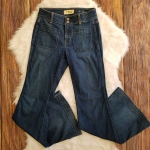 Anthropologie Holding Horses Bell Bottom Jeans 28